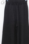 SWAYING 25 Spring/Summer Flared Wool Trousers SW-SW25PS3B12-HEIHUI Black and Gray SW25PS3B12